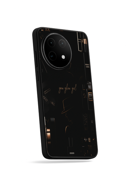 Glow & Grace Premium Glass Back Cover For One Plus 13, 12, 11, 10, Nord Series