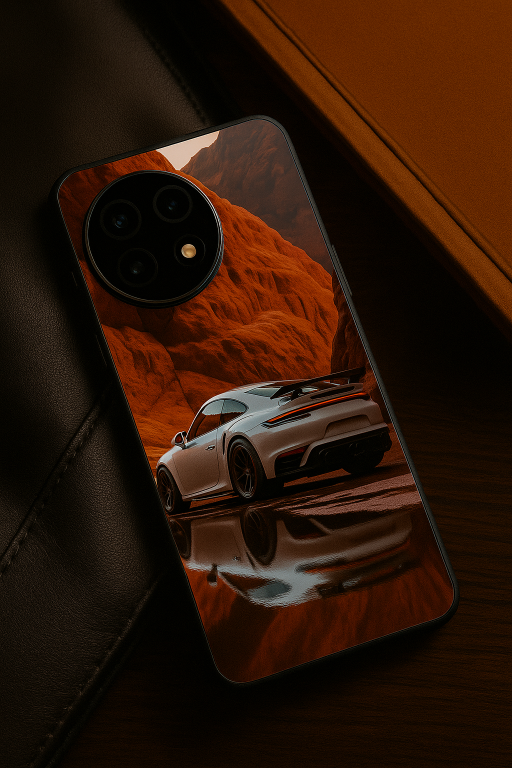 Canyon Rush Premium Glass Back Cover For One Plus 13, 12, 11, 10, Nord Series