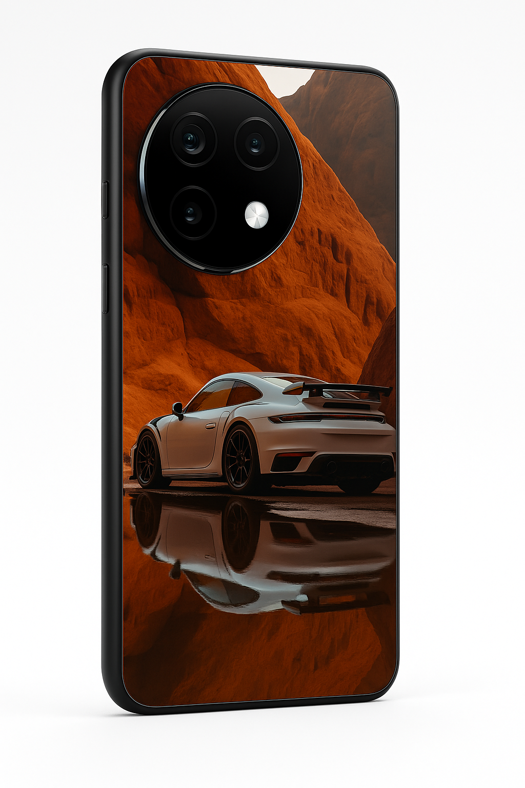 Canyon Rush Premium Glass Back Cover For One Plus 13, 12, 11, 10, Nord Series