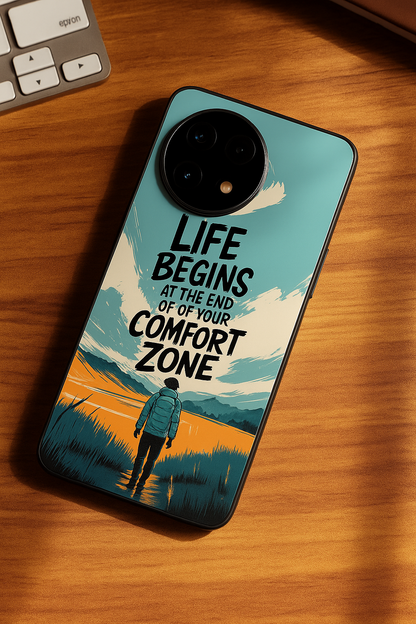 Beyond Limits Premium Glass Back Cover For One Plus 13, 12, 11, 10, Nord Series