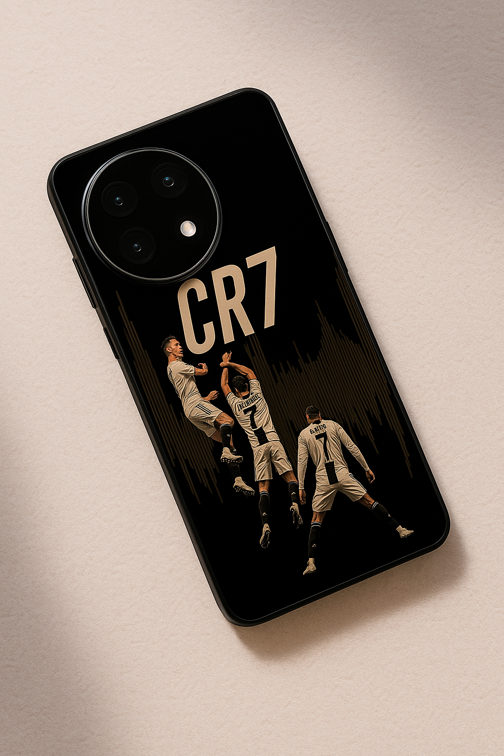 Air CR7 Premium Glass Back Cover For One Plus 13, 12, 11, 10, Nord Series