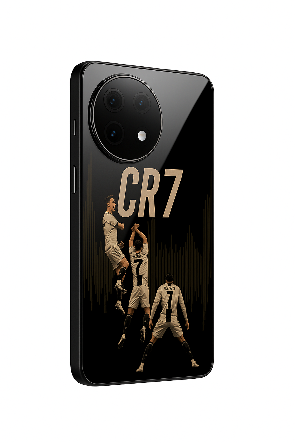 Air CR7 Premium Glass Back Cover For One Plus 13, 12, 11, 10, Nord Series