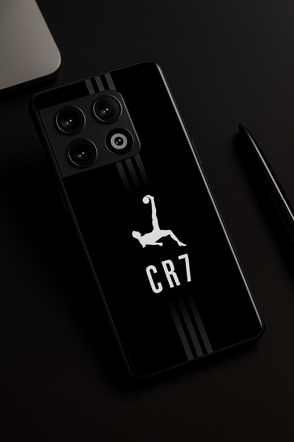 CR7 Legacy Premium Glass Back Cover For One Plus 13, 12, 11, 10, Nord Series