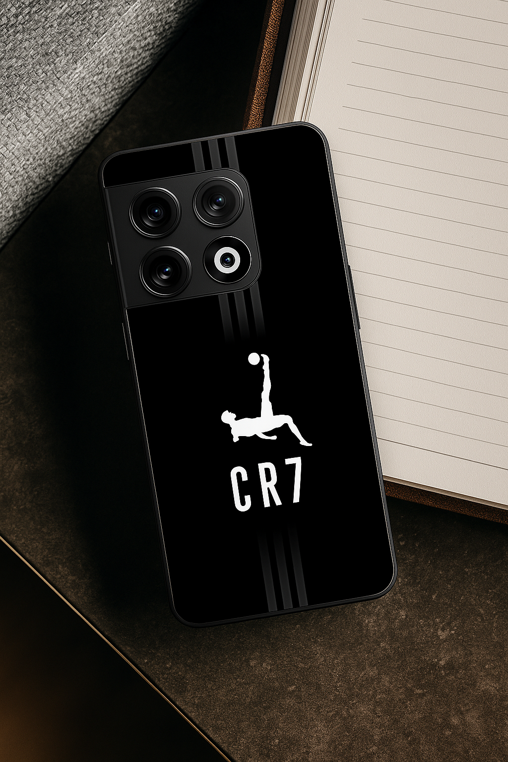 CR7 Legacy Premium Glass Back Cover For One Plus 13, 12, 11, 10, Nord Series