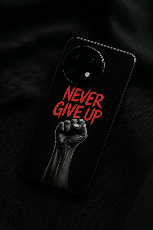 Iron Will Premium Glass Back Cover For One Plus 13, 12, 11, 10, Nord Series