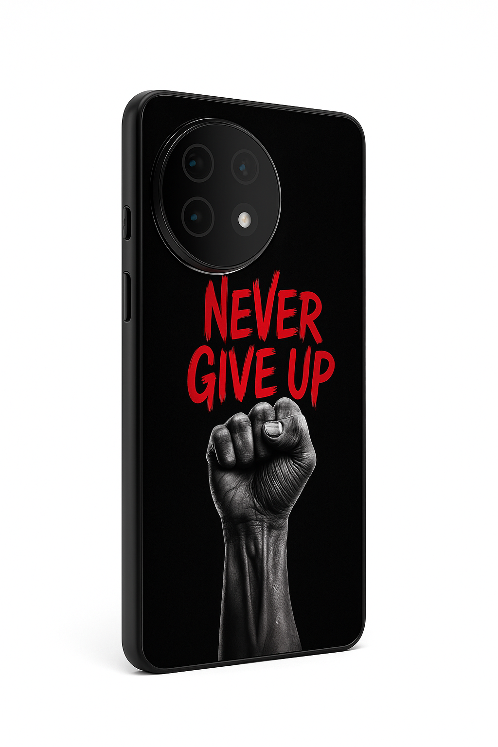 Iron Will Premium Glass Back Cover For One Plus 13, 12, 11, 10, Nord Series