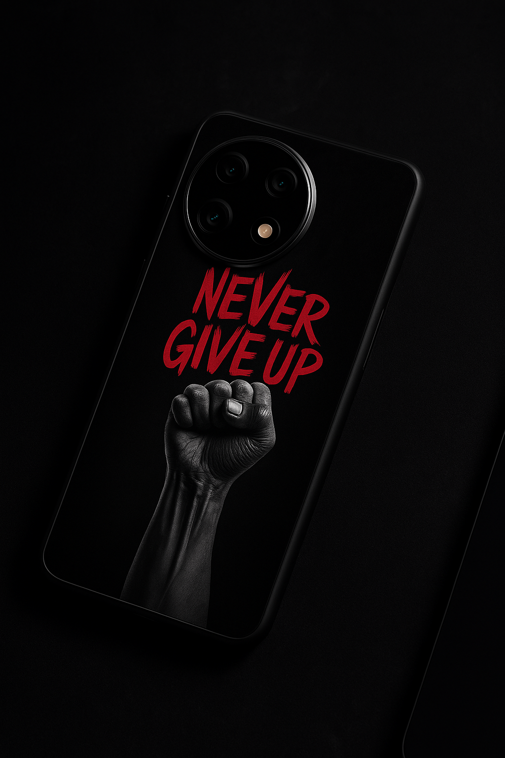 Iron Will Premium Glass Back Cover For One Plus 13, 12, 11, 10, Nord Series