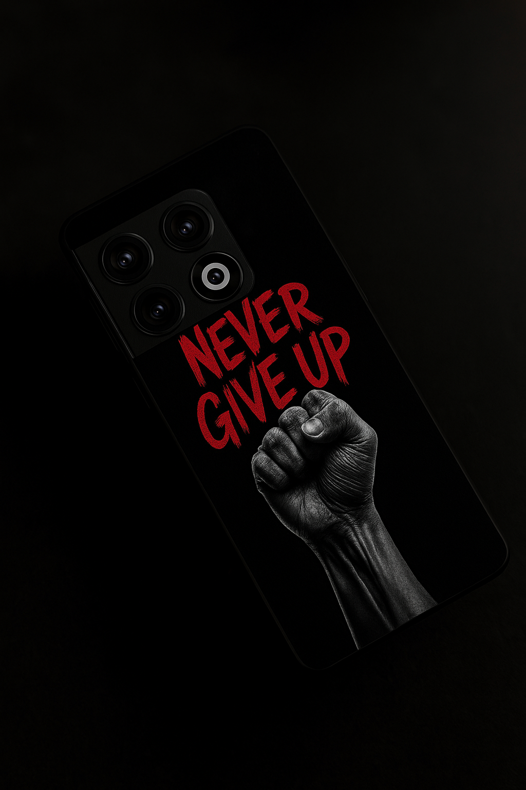 Iron Will Premium Glass Back Cover For One Plus 13, 12, 11, 10, Nord Series