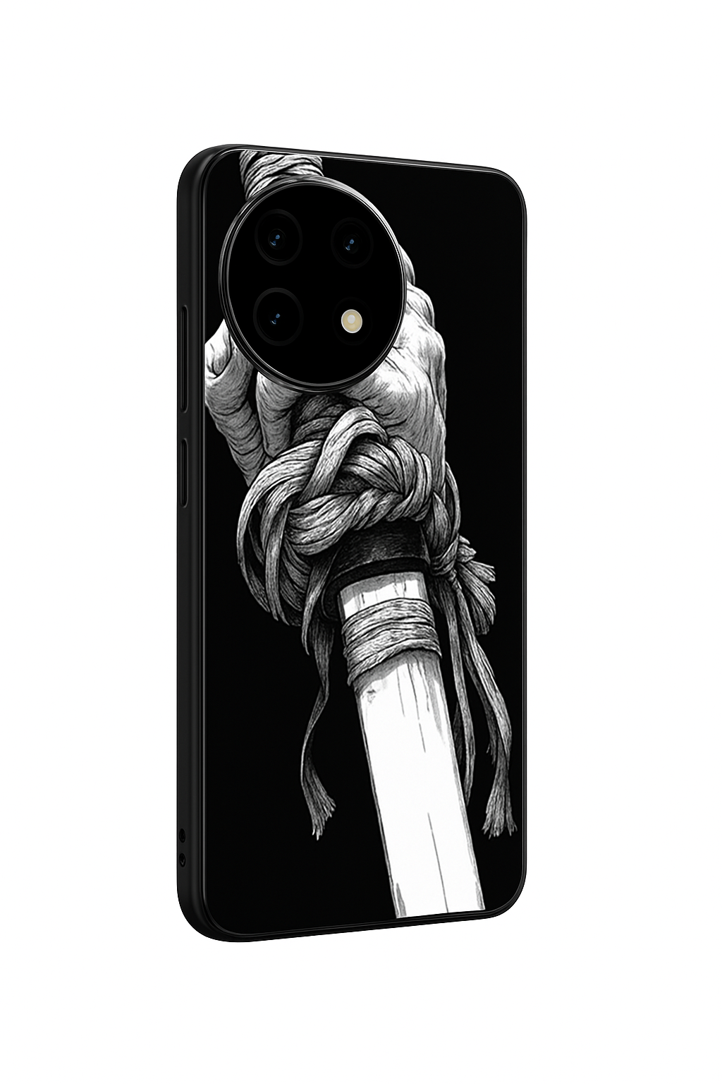 Samurai Grip Glass Back Cover For One Plus 13, 12, 11, 10, Nord Series