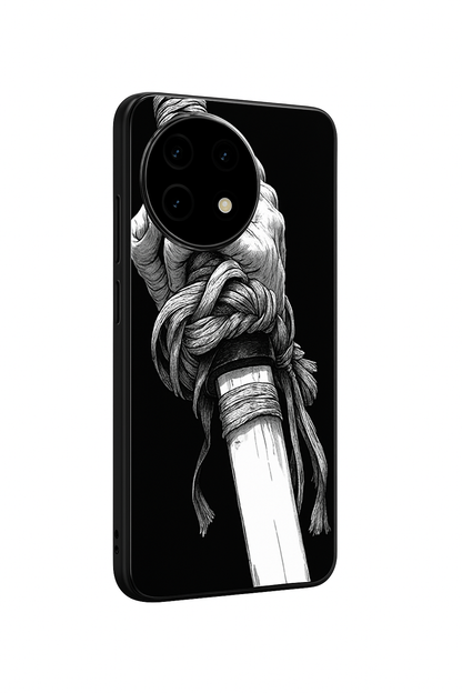 Samurai Grip Glass Back Cover For One Plus 13, 12, 11, 10, Nord Series