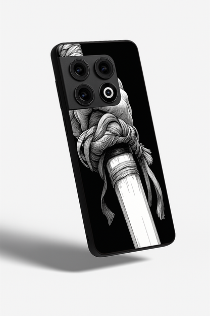 Samurai Grip Glass Back Cover For One Plus 13, 12, 11, 10, Nord Series