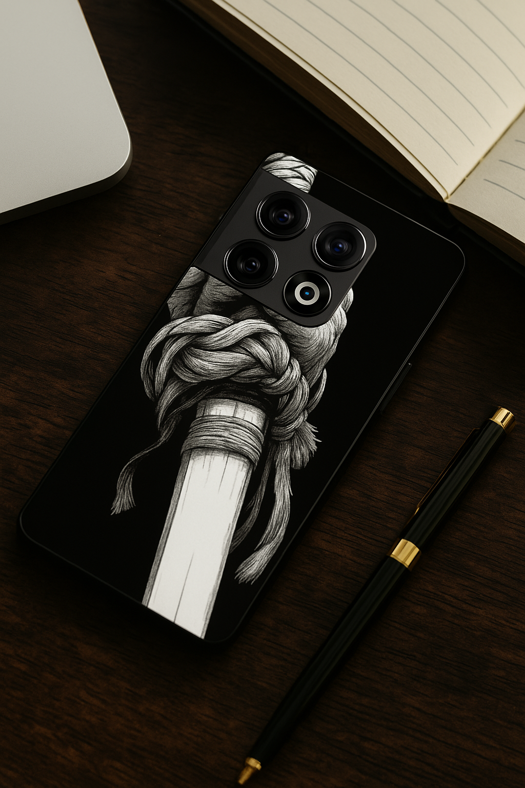 Samurai Grip Glass Back Cover For One Plus 13, 12, 11, 10, Nord Series