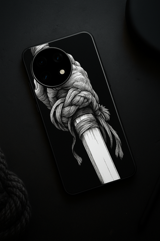 Samurai Grip Glass Back Cover For One Plus 13, 12, 11, 10, Nord Series