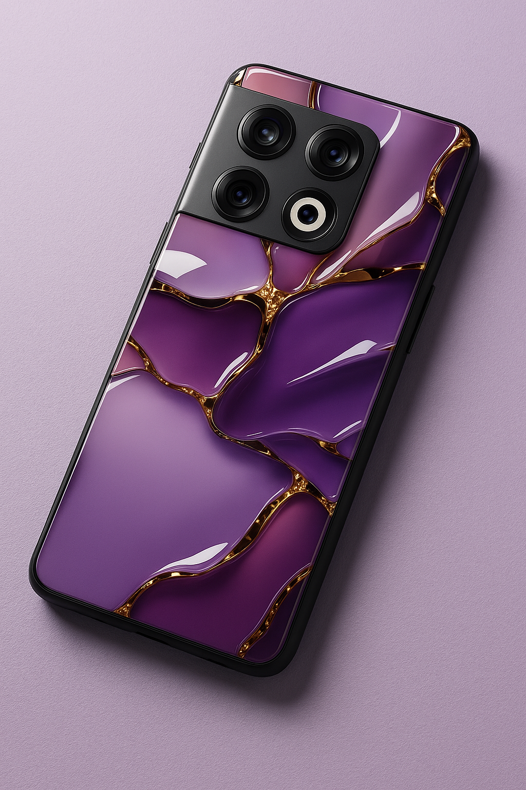 Amethyst Premium Glass Back Cover For One Plus 13, 12, 11, 10, Nord Series