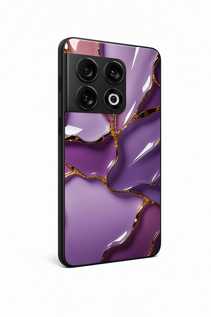 Amethyst Premium Glass Back Cover For One Plus 13, 12, 11, 10, Nord Series