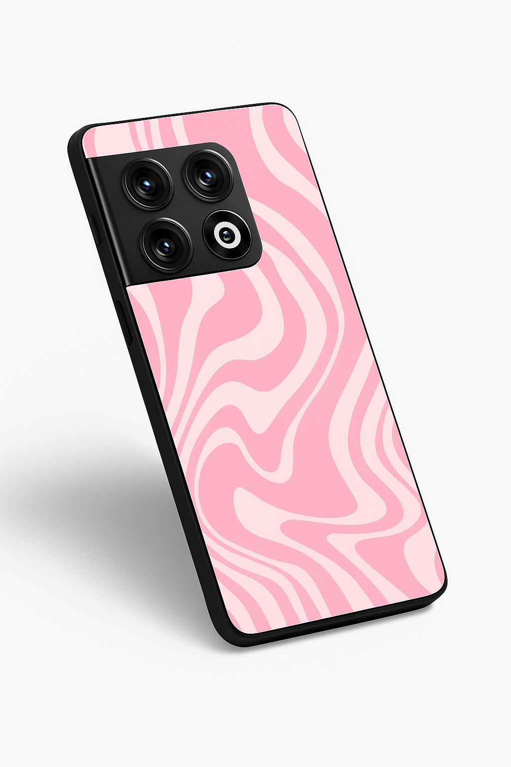 Barbie Swirl Premium Glass Back Cover For One Plus 13, 12, 11, 10, Nord Series