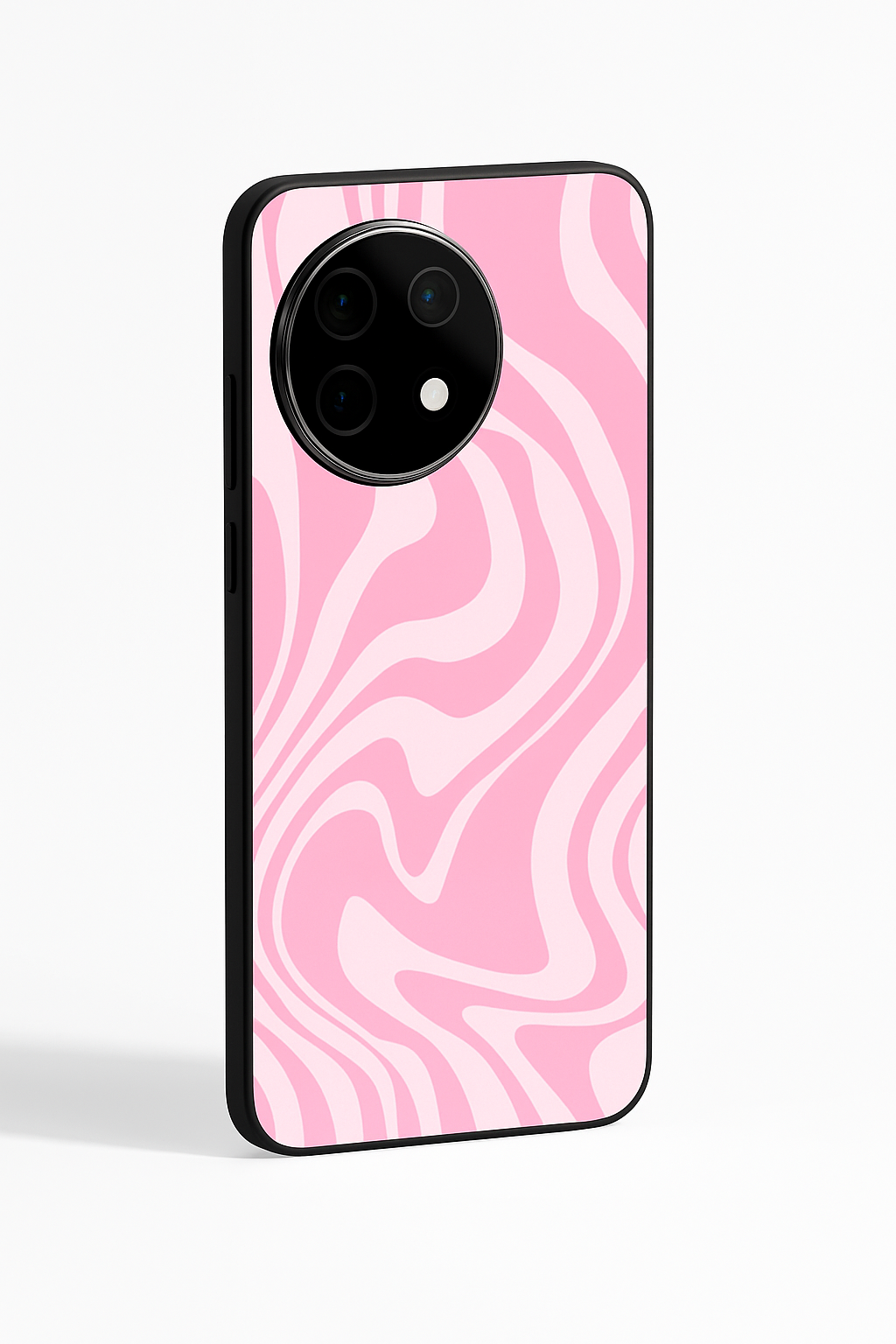 Barbie Swirl Premium Glass Back Cover For One Plus 13, 12, 11, 10, Nord Series