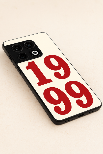 Back To 99 Premium Glass Back Cover For One Plus 13, 12, 11, 10, Nord Series