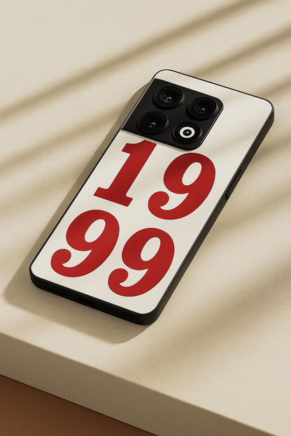 Back To 99 Premium Glass Back Cover For One Plus 13, 12, 11, 10, Nord Series