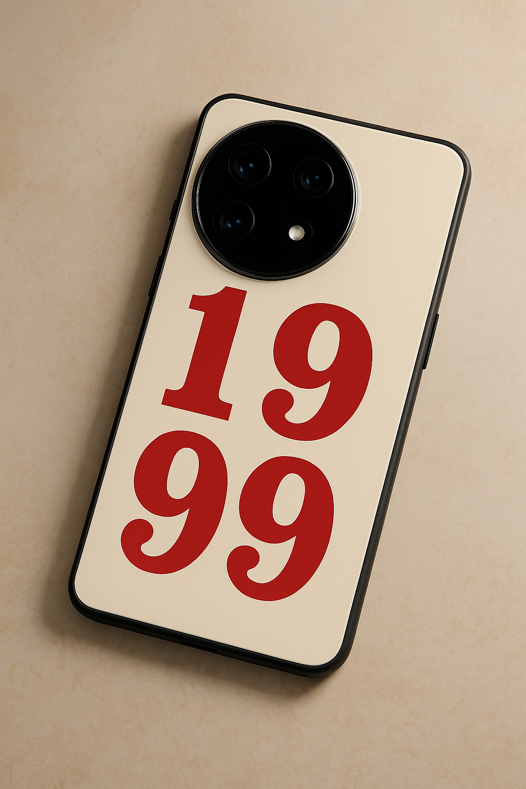 Back To 99 Premium Glass Back Cover For One Plus 13, 12, 11, 10, Nord Series