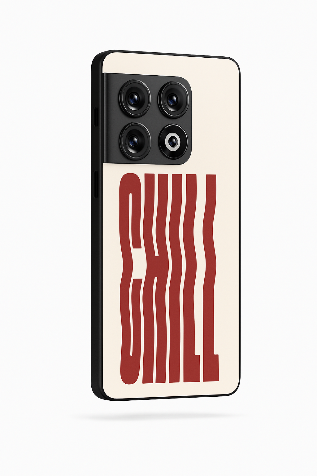 Stay Chill Glass Back Cover For One Plus 13, 12, 11, 10, Nord Series