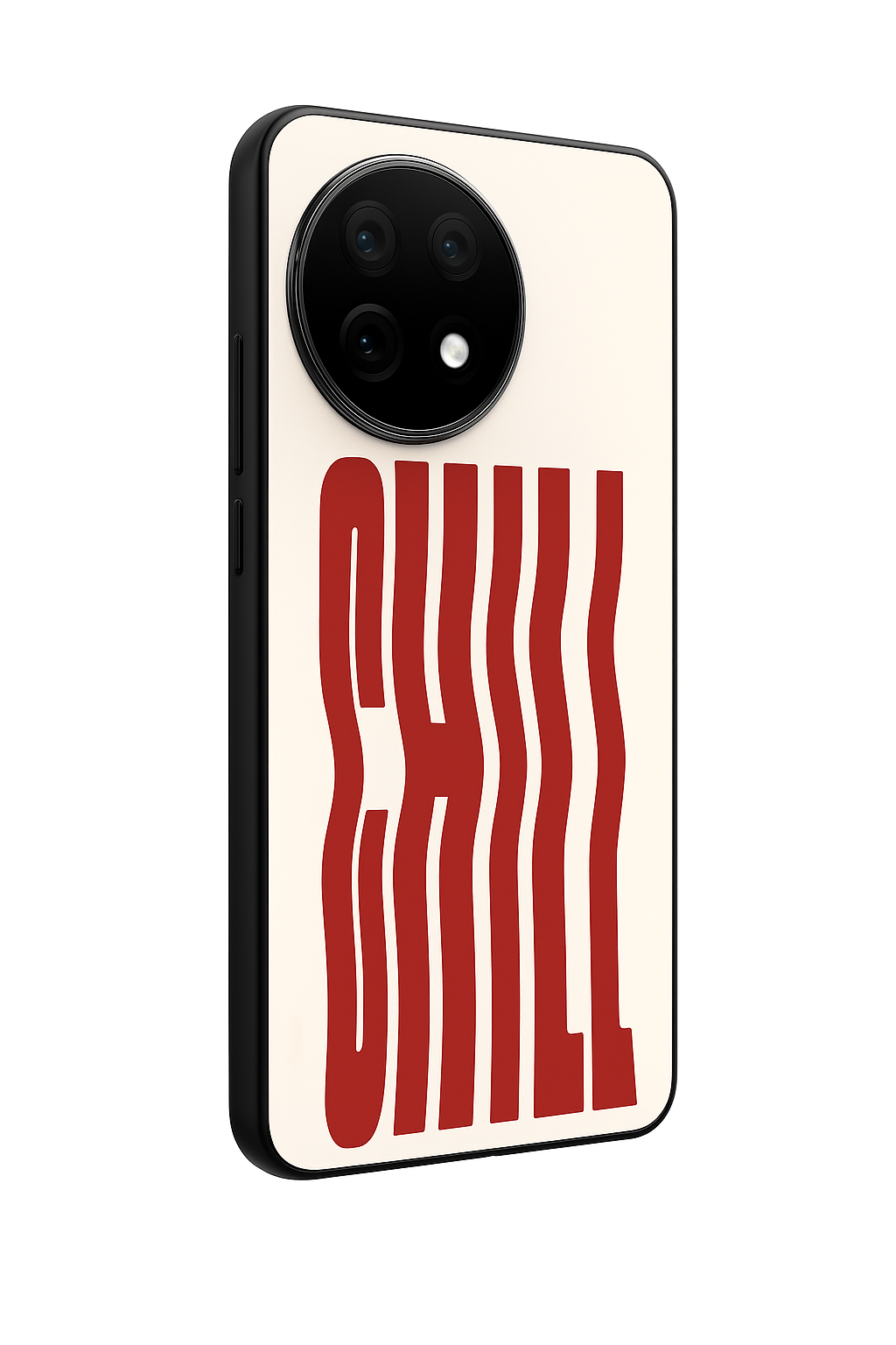 Stay Chill Glass Back Cover For One Plus 13, 12, 11, 10, Nord Series