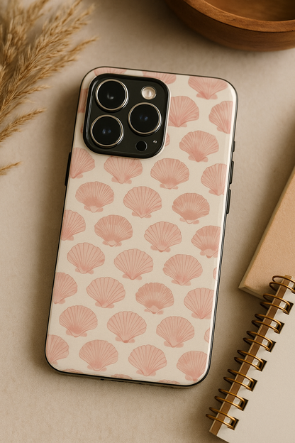 Ocean Whisper Premium Glass Back Cover For iPhone 11,12,13,14,15,16,17 Models