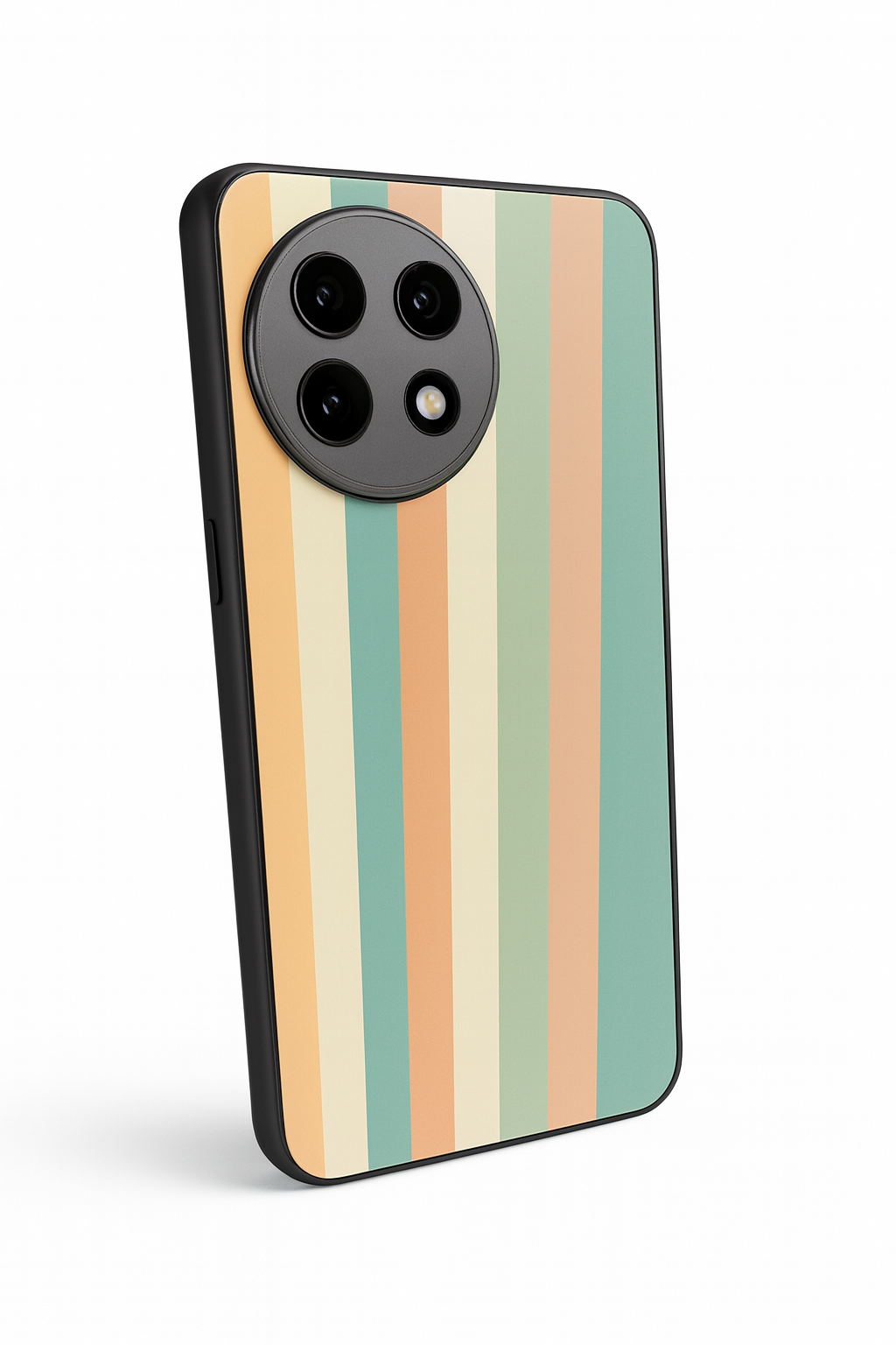 Abstract Strips Premium Glass Back Cover For One Plus 13, 12, 11, 10, Nord Series