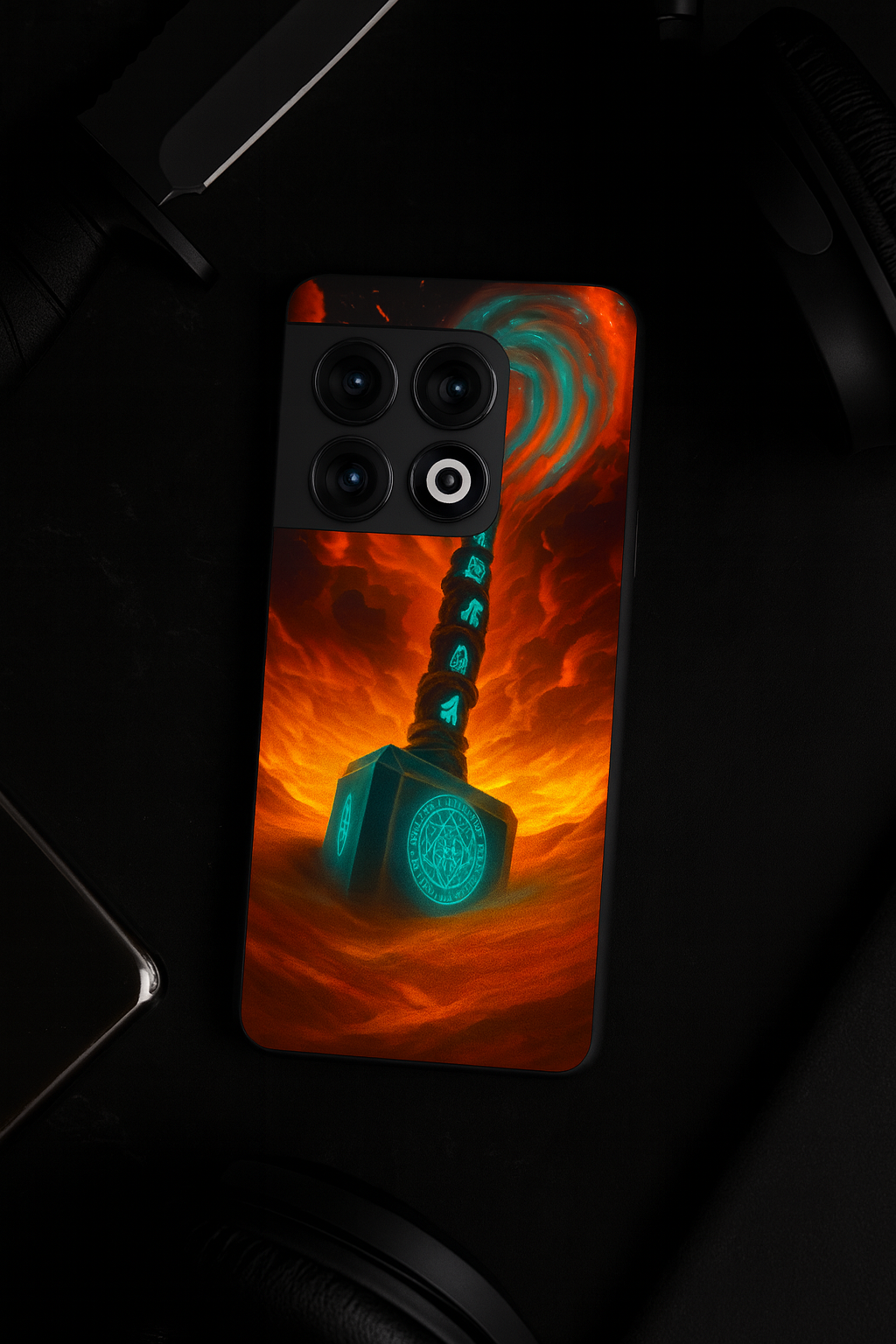 Mjolnir is it You Premium Glass Back Cover For One Plus 13, 12, 11, 10, Nord Series