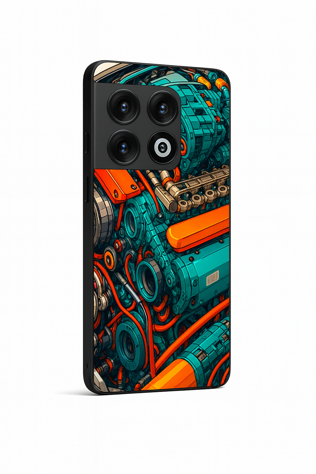 Aesthetic Engine-ry Premium Glass Back Cover For One Plus 13, 12, 11, 10, Nord Series