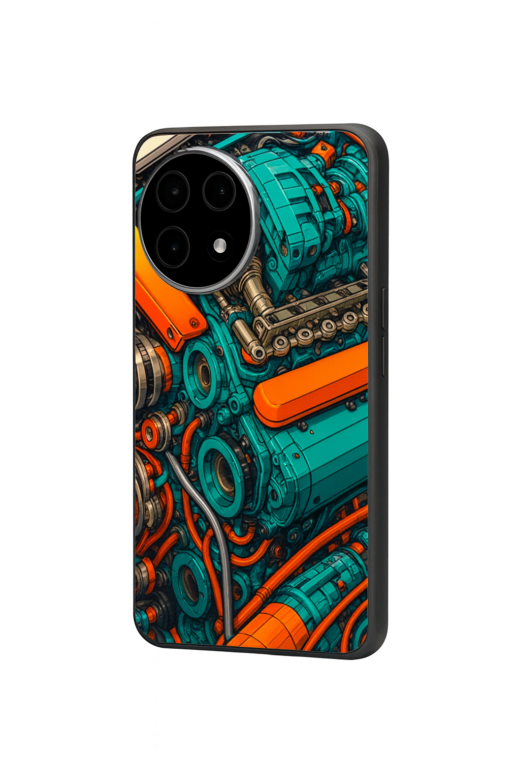 Aesthetic Engine-ry Premium Glass Back Cover For One Plus 13, 12, 11, 10, Nord Series