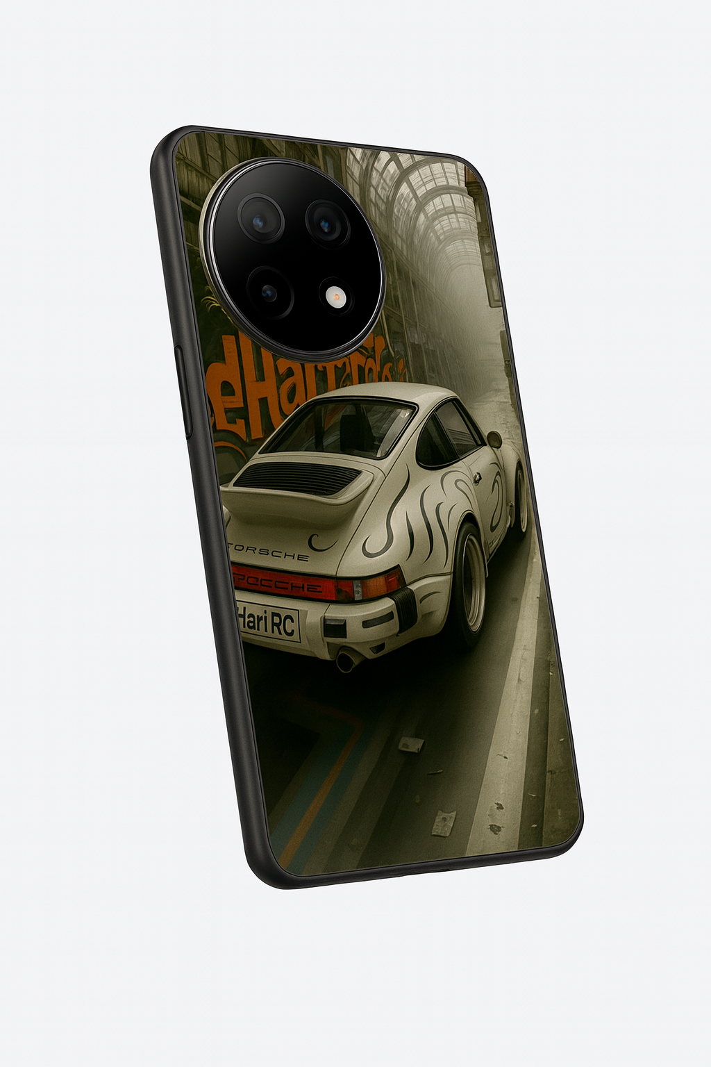 Urban Racer Premium Glass Back Cover For One Plus 13, 12, 11, 10, Nord Series