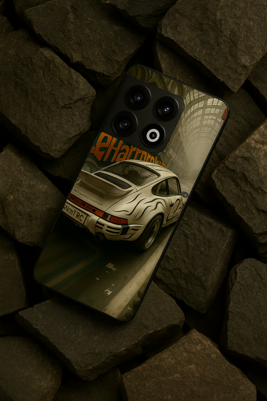 Urban Racer Premium Glass Back Cover For One Plus 13, 12, 11, 10, Nord Series