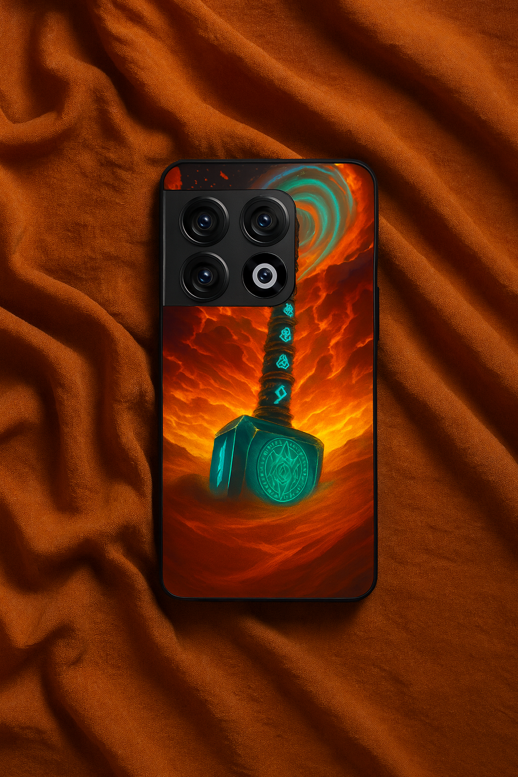 Mjolnir is it You Premium Glass Back Cover For One Plus 13, 12, 11, 10, Nord Series