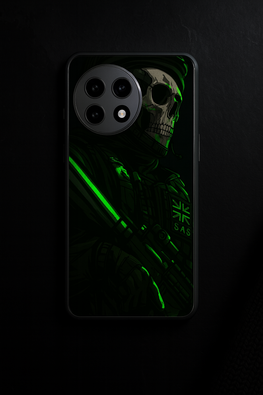 COD Zombie Premium Glass Back Cover For One Plus 13, 12, 11, 10, Nord Series