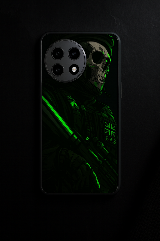 COD Zombie Premium Glass Back Cover For One Plus 13, 12, 11, 10, Nord Series