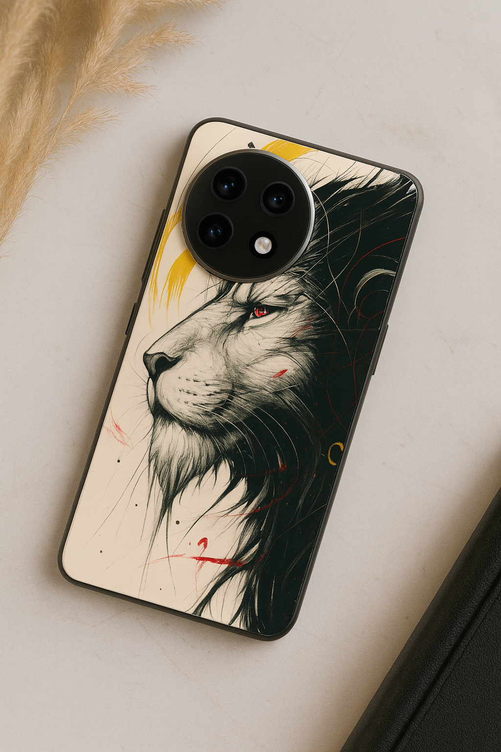 Roar Within Premium Glass Back Cover For One Plus 13, 12, 11, 10, Nord Series