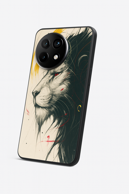 Roar Within Premium Glass Back Cover For One Plus 13, 12, 11, 10, Nord Series