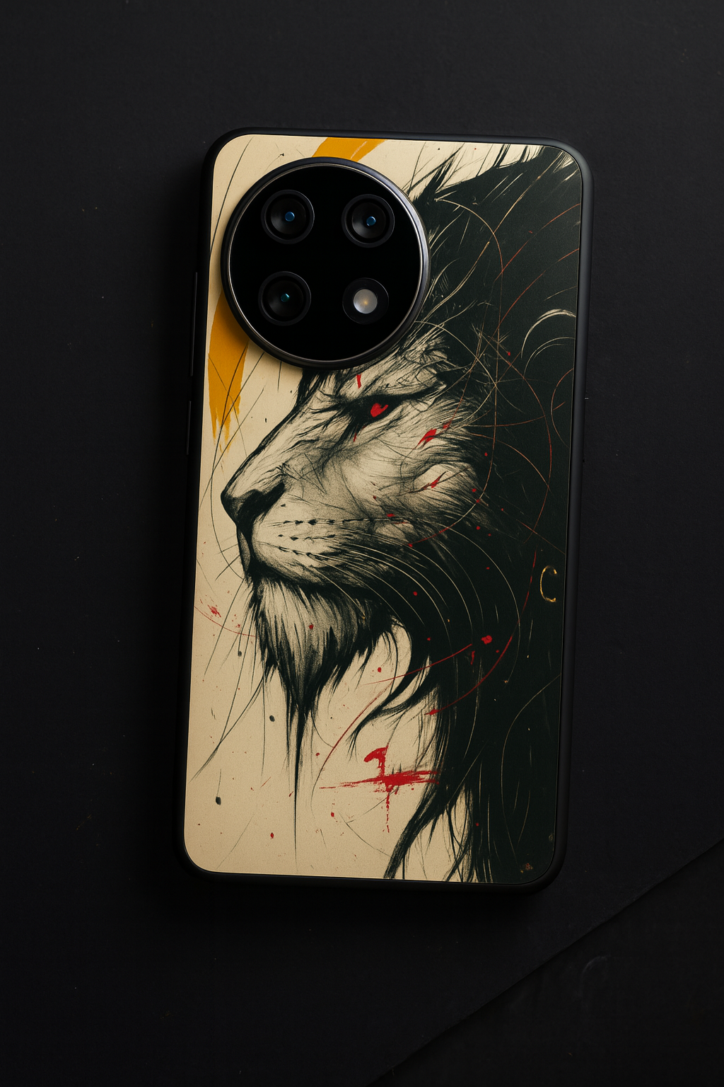 Roar Within Premium Glass Back Cover For One Plus 13, 12, 11, 10, Nord Series