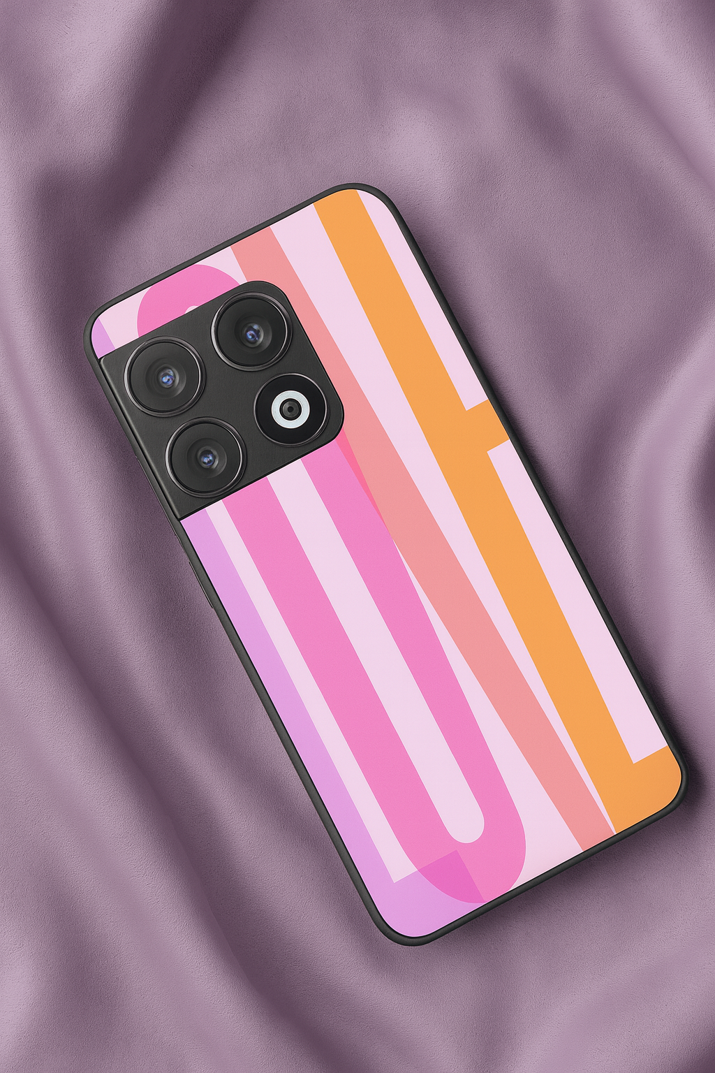 Bold Love Premium Glass Back Cover For One Plus 13, 12, 11, 10, Nord Series