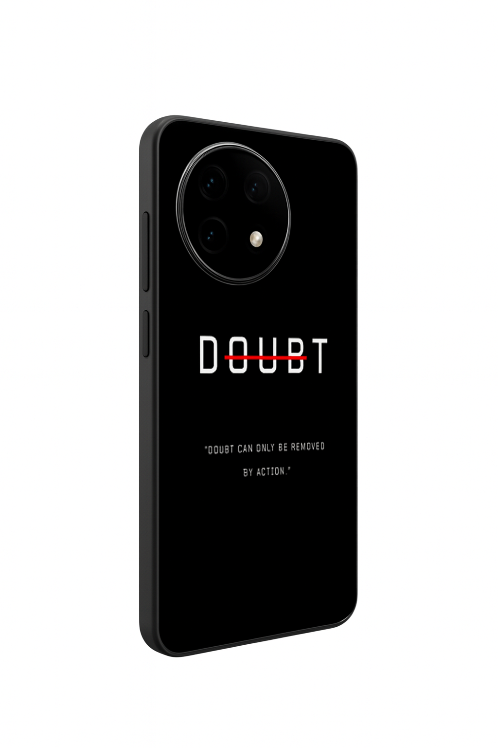 No Doubt Premium Glass Back Cover For One Plus 13, 12, 11, 10, Nord Series