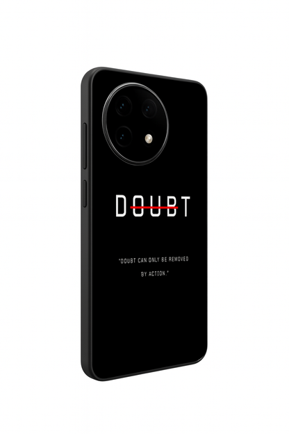 No Doubt Premium Glass Back Cover For One Plus 13, 12, 11, 10, Nord Series