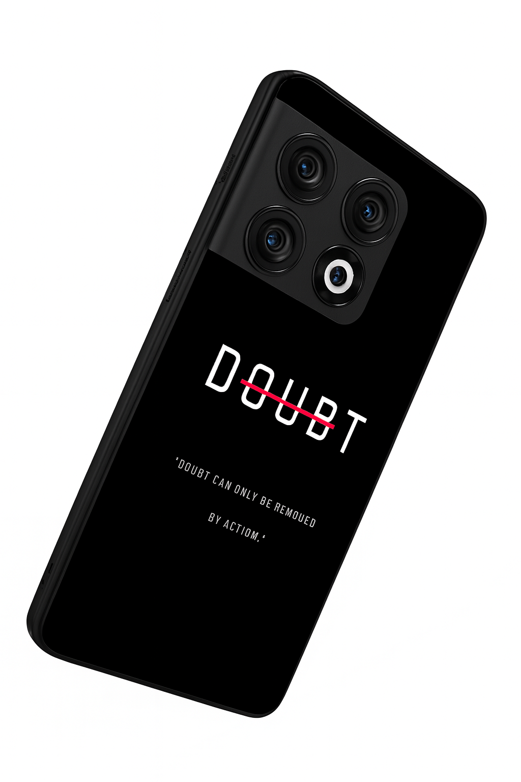 No Doubt Premium Glass Back Cover For One Plus 13, 12, 11, 10, Nord Series