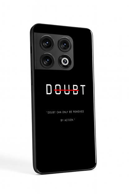 No Doubt Premium Glass Back Cover For One Plus 13, 12, 11, 10, Nord Series