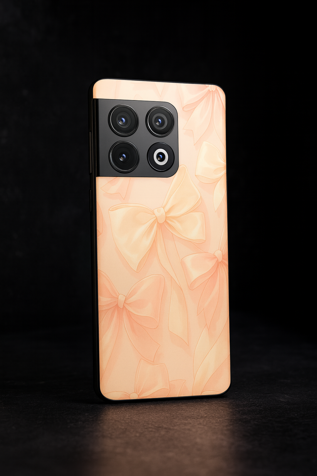 Silky Bows Premium Glass Back Cover For One Plus 13, 12, 11, 10, Nord Series