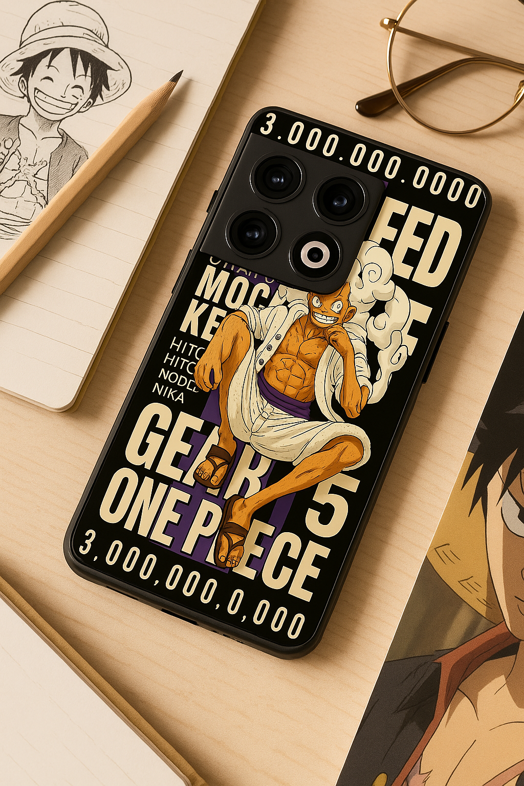 One Piece Premium Glass Back Cover For One Plus 13, 12, 11, 10, Nord Series