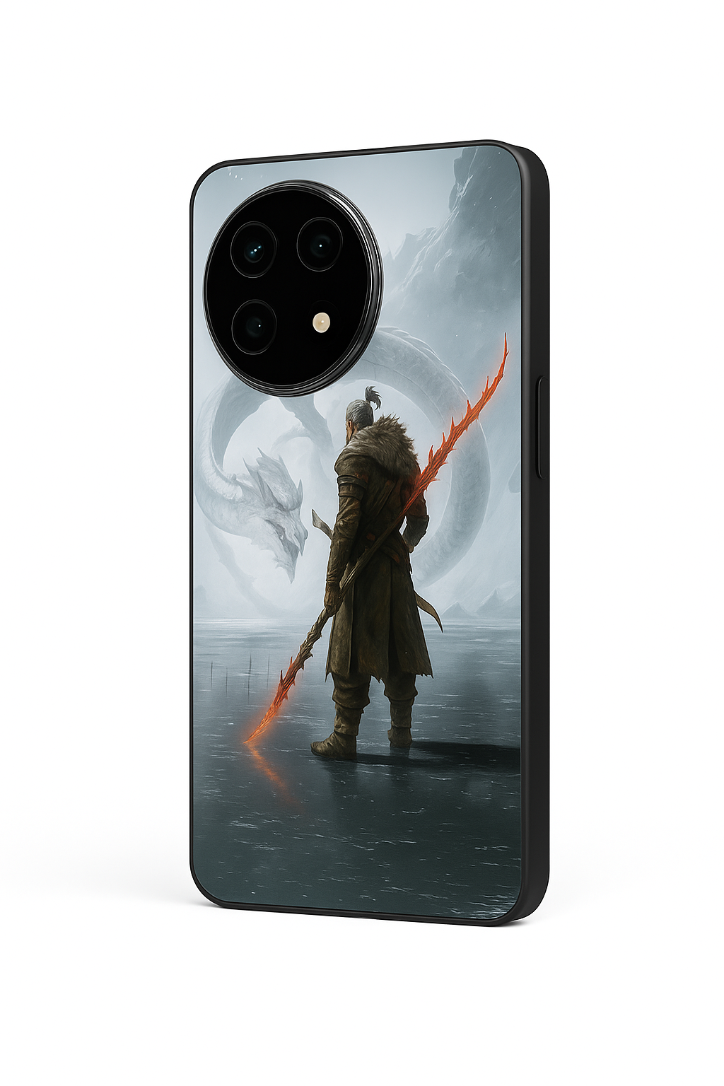 Lets Fight Premium Glass Back Cover For One Plus 13, 12, 11, 10, Nord Series