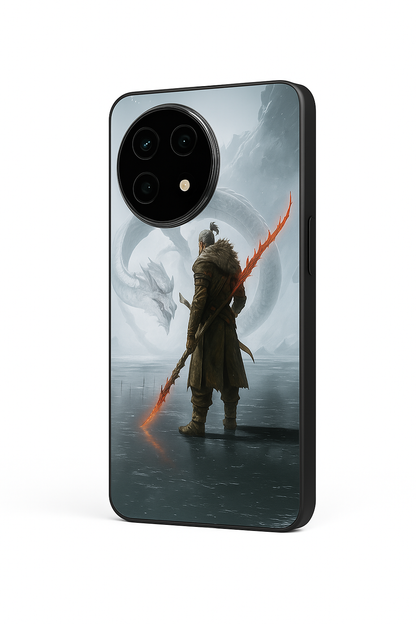 Lets Fight Premium Glass Back Cover For One Plus 13, 12, 11, 10, Nord Series