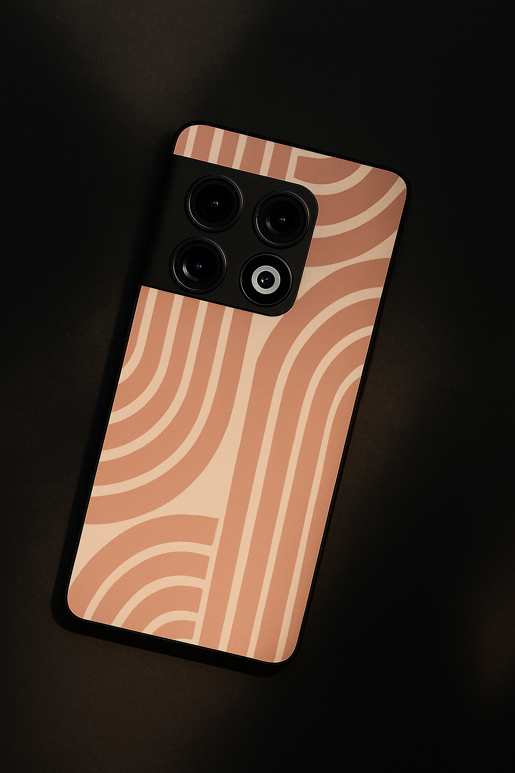 Abstract Arc Premium Glass Back Cover For One Plus 13, 12, 11, 10, Nord Series