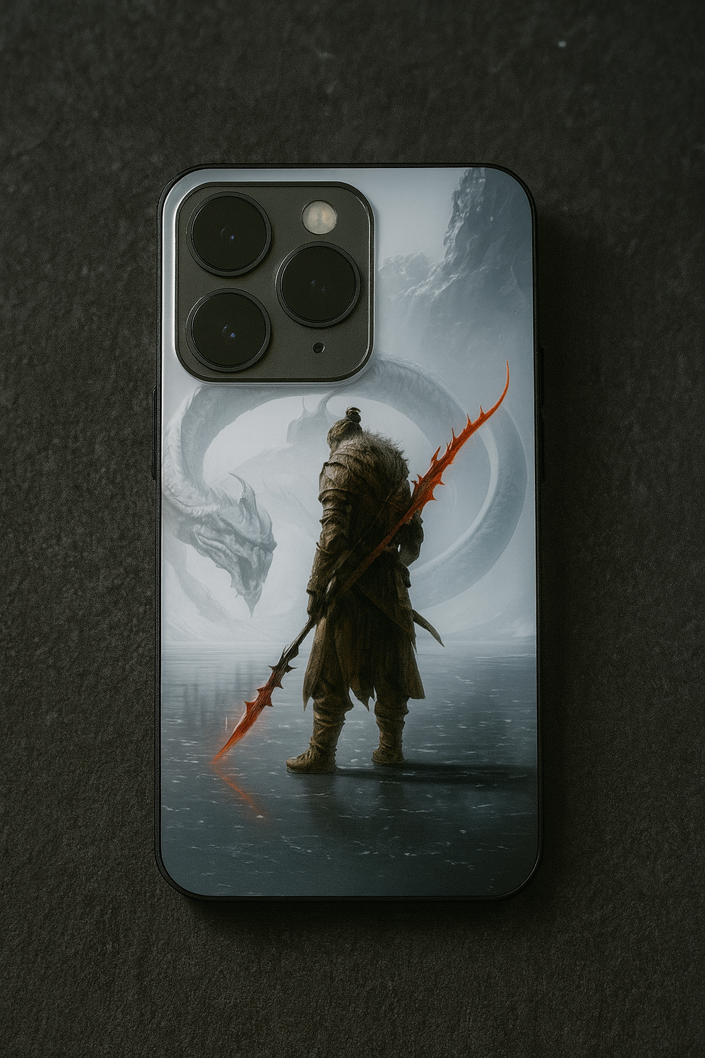 Lets Fight Premium Glass Back Cover For iPhone 11,12,13,14,15,16 Models